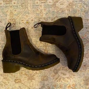 Doc Marten platform chelsea boots